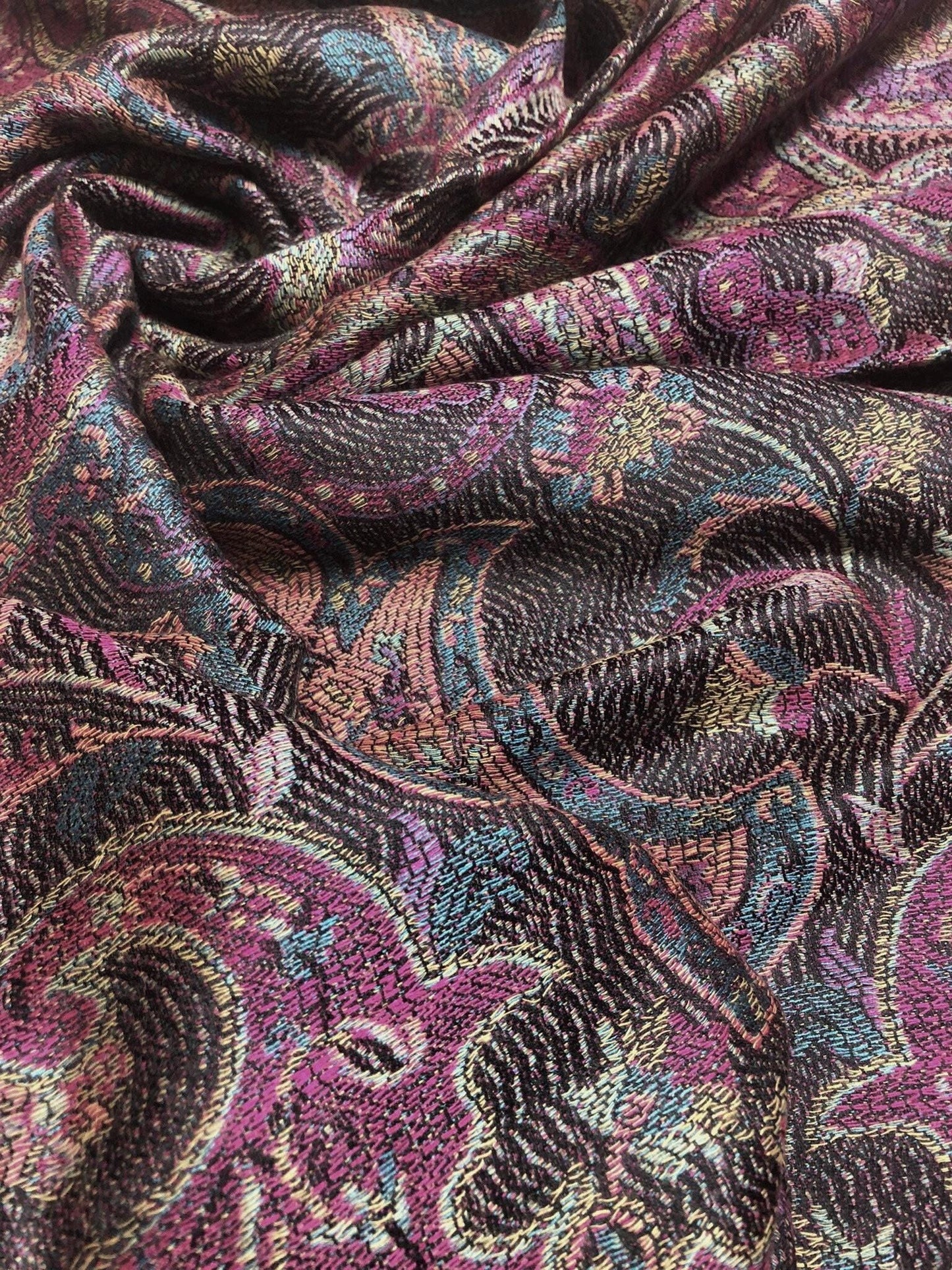 Unique Pashmina Scarf Flower Shawl Festival accessories