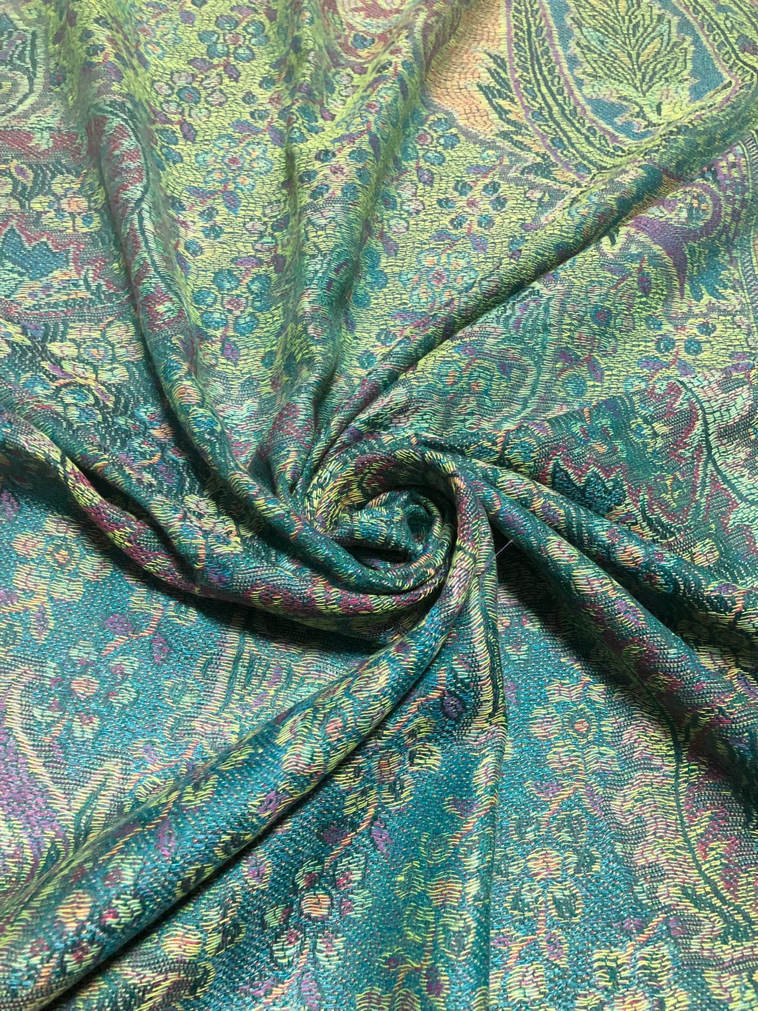 Green Pashmina Scarf