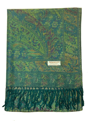 Green Pashmina Scarf