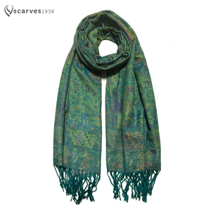 Green Pashmina Scarf