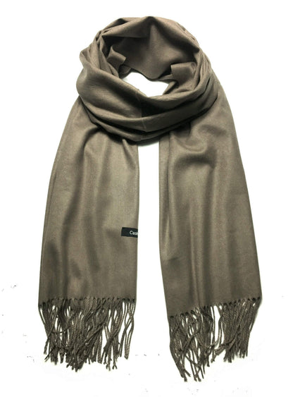 Brown Cashmere Scarf Wrap Women’S Man Casual
