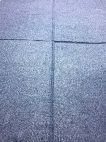 Denim Blue Cashmere Scarf Wrap Women’S Man