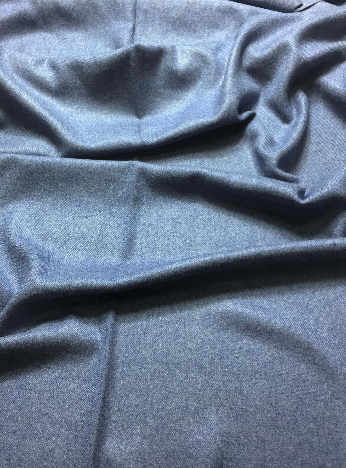 Denim Blue Cashmere Scarf Wrap Women’S Man