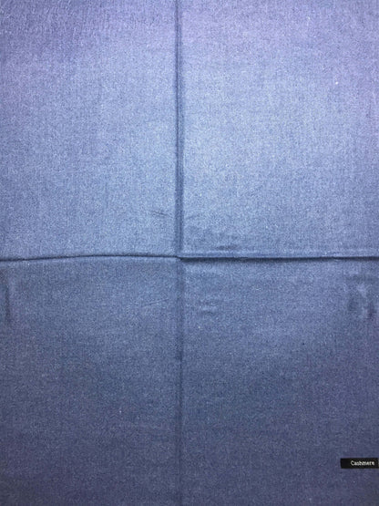 Denim Blue Cashmere Scarf Wrap Women’S Man