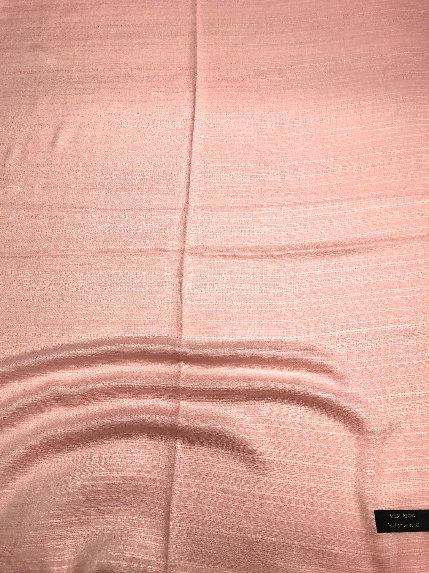 Salmon Raw Thai Silk Scarf For Her