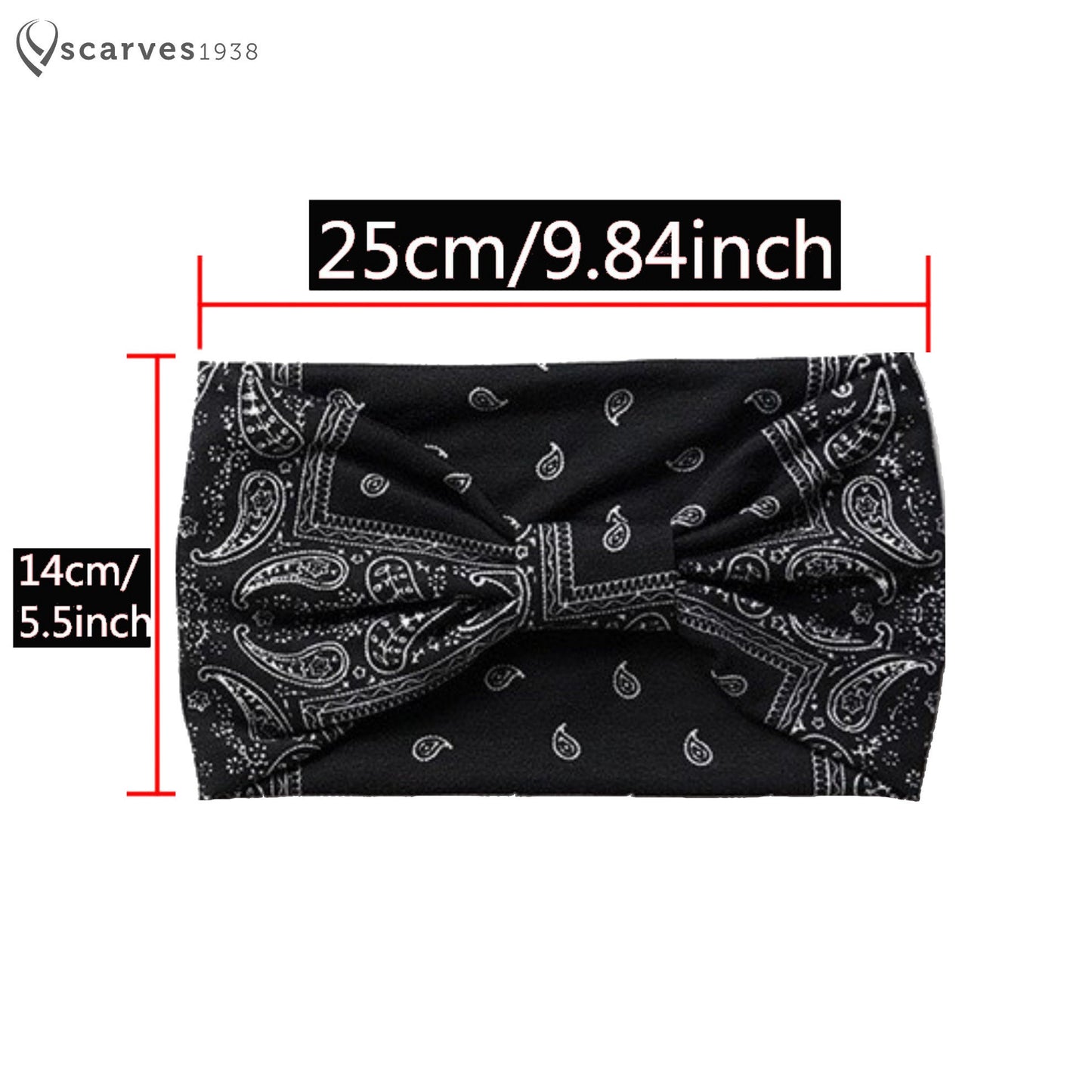Hair Yoga Headband Antiperspirant Sweat Absorbent Elastic