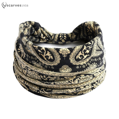 Hair Yoga Headband Antiperspirant Sweat Absorbent Elastic