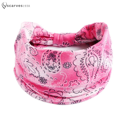 Yoga Headband Antiperspirant Sweat Absorbent Elastic Sports