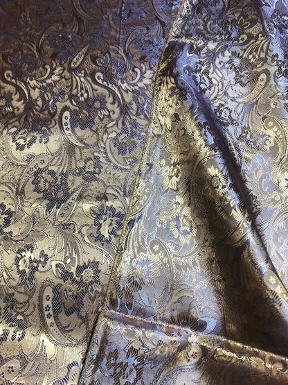 Gold Reversible Silk Scarf For Her Bridesmaid