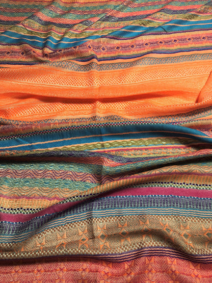 Tribal Scarf & Wrap Striped Turban Ethnic