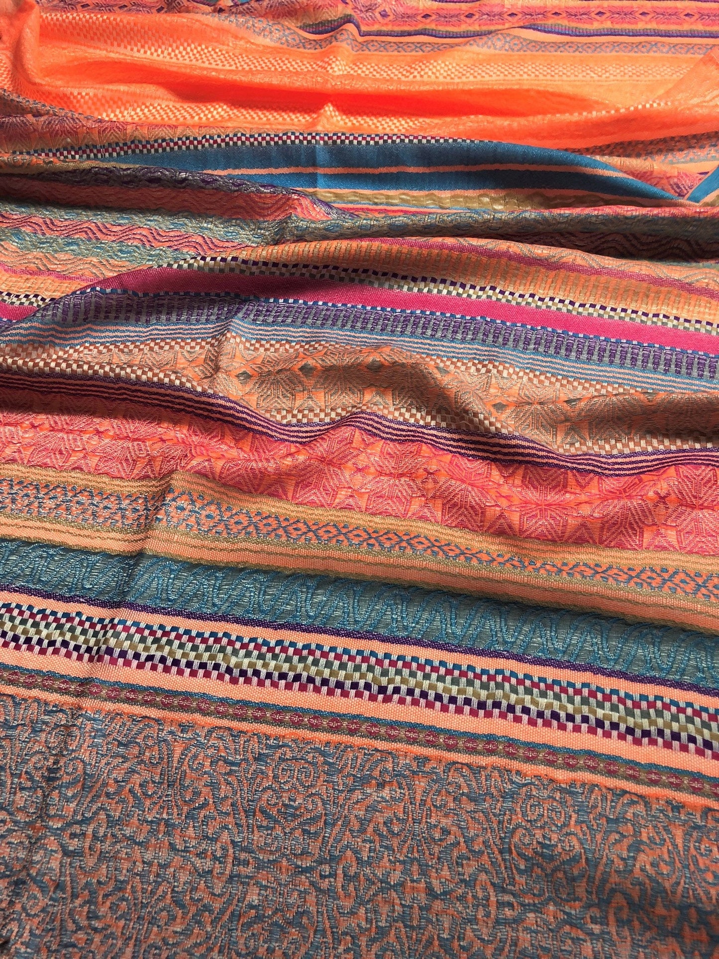 Tribal Scarf & Wrap Striped Turban Ethnic
