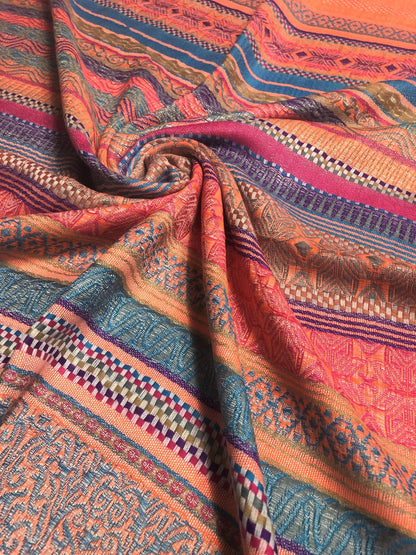 Tribal Scarf & Wrap Striped Turban Ethnic