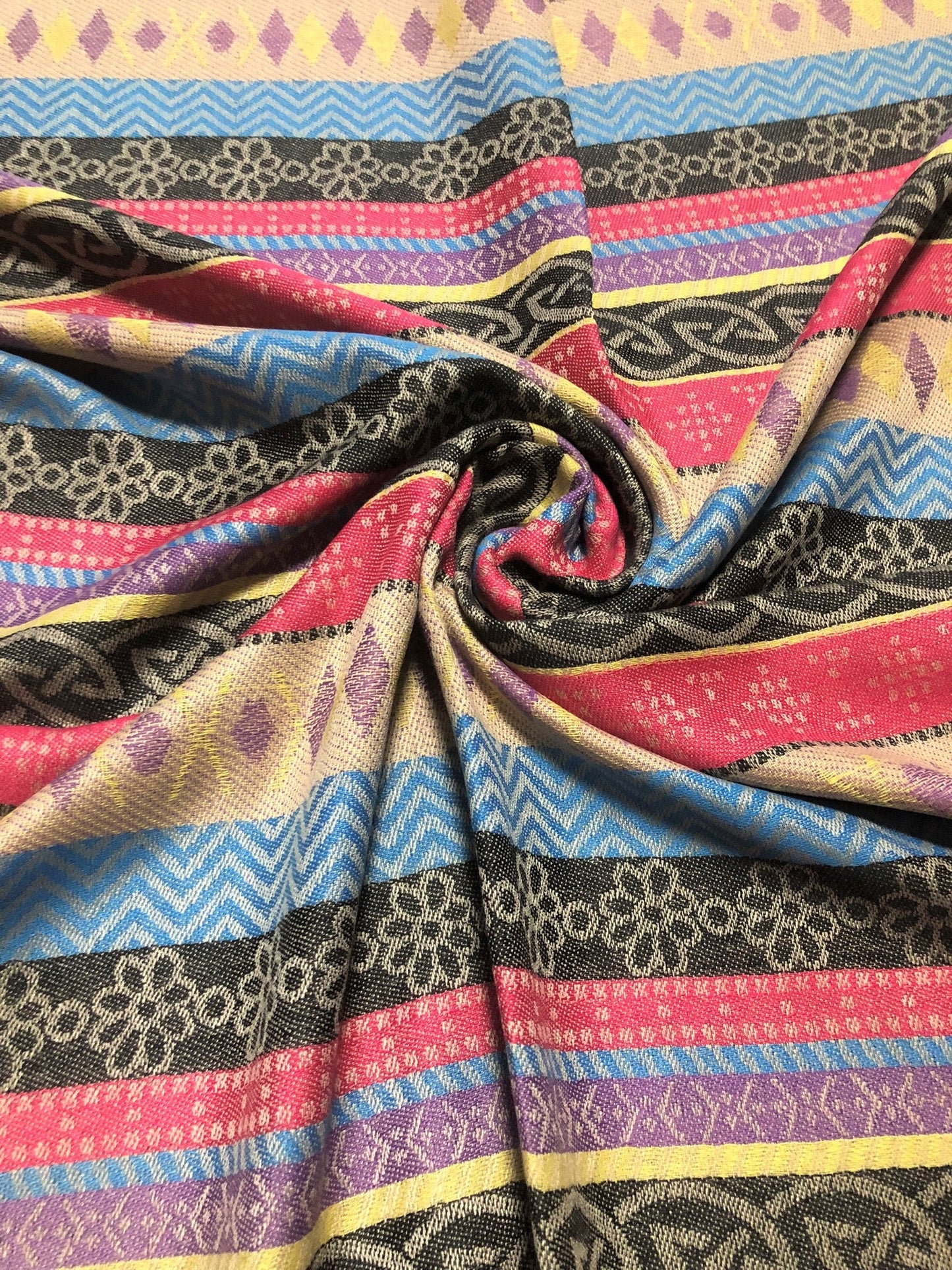 Tribal Colorful Scarf & Wrap Striped Turban