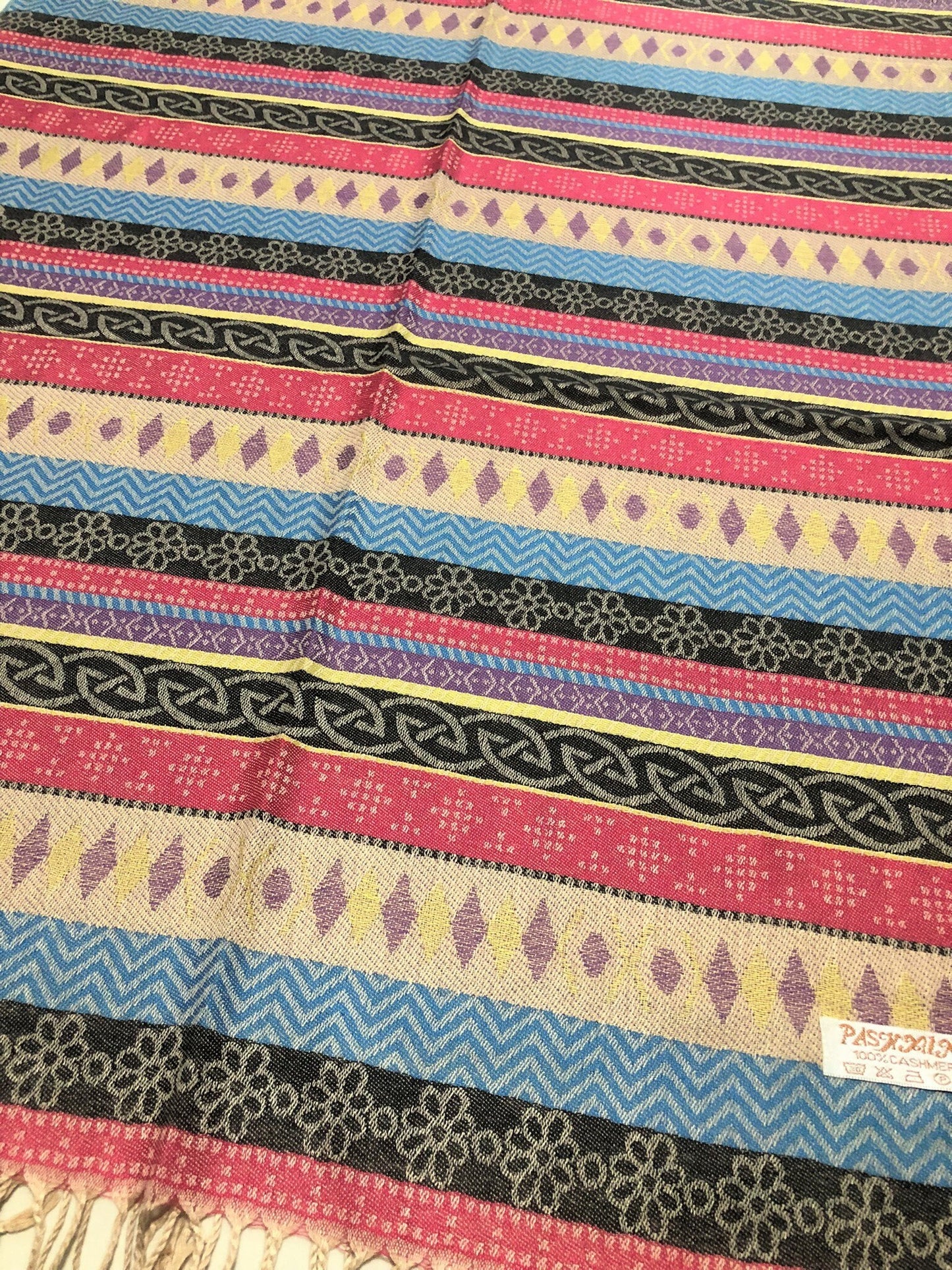 Tribal Colorful Scarf & Wrap Striped Turban