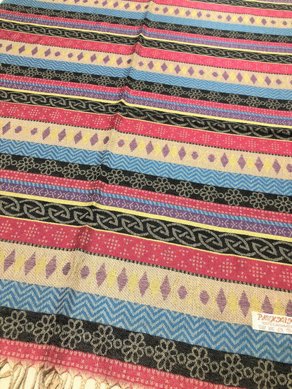 Tribal Colorful Scarf & Wrap Striped Turban