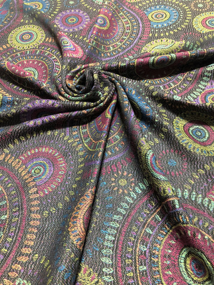 Mandala Colorful Pashmina Psychedelic Scarf Circles Turban