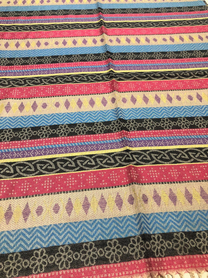 Tribal Colorful Scarf & Wrap Striped Turban