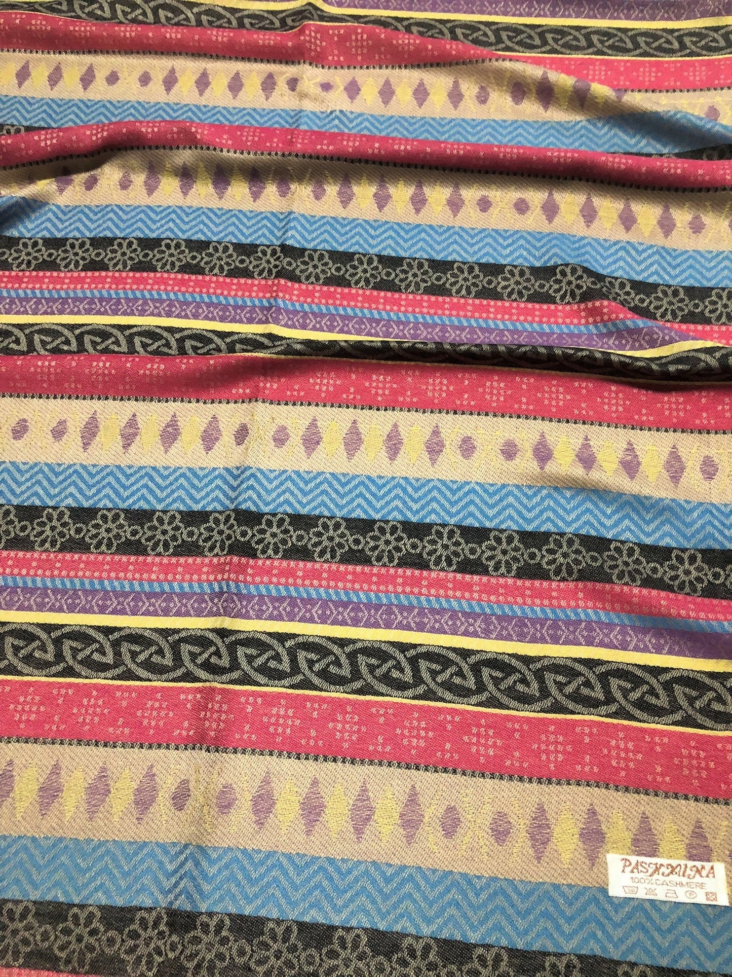 Tribal Colorful Scarf & Wrap Striped Turban