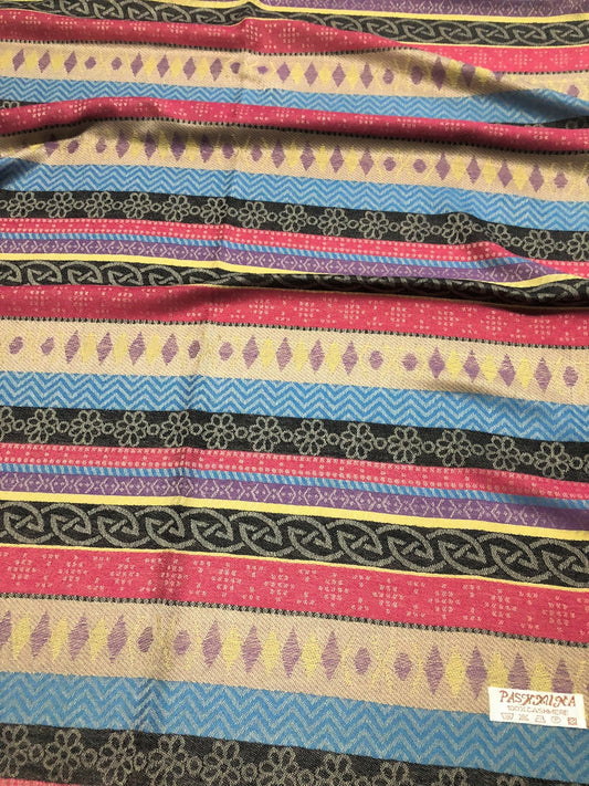 Tribal Colorful Scarf & Wrap Striped Turban
