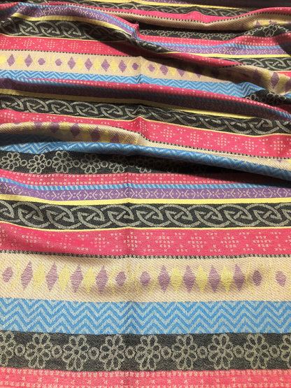 Tribal Colorful Scarf & Wrap Striped Turban