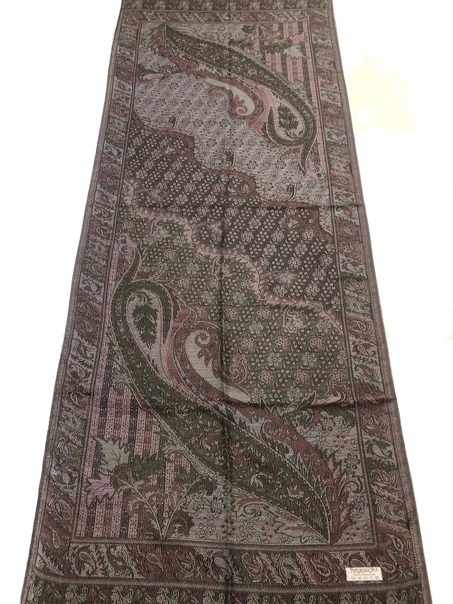 Gray Pashmina Scarf Wedding Ladies Head Cover