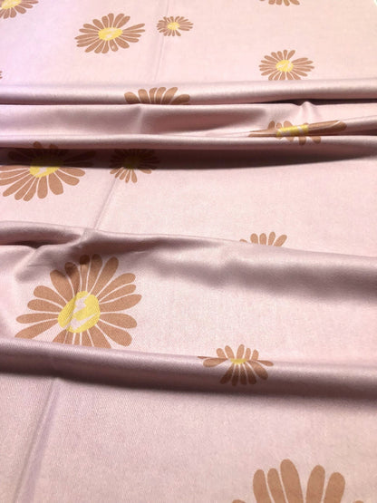 Pink Flowers Cashmere Scarf Gifts For Christmas