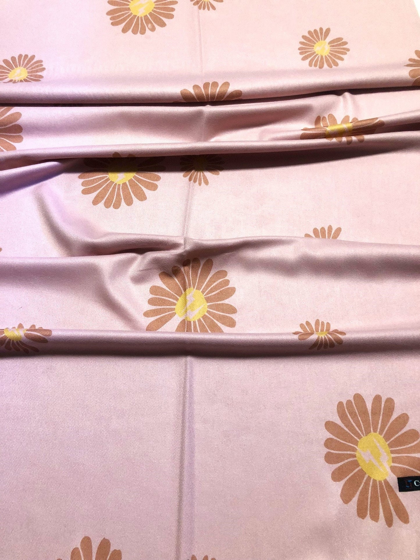 Pink Flowers Cashmere Scarf Gifts For Christmas