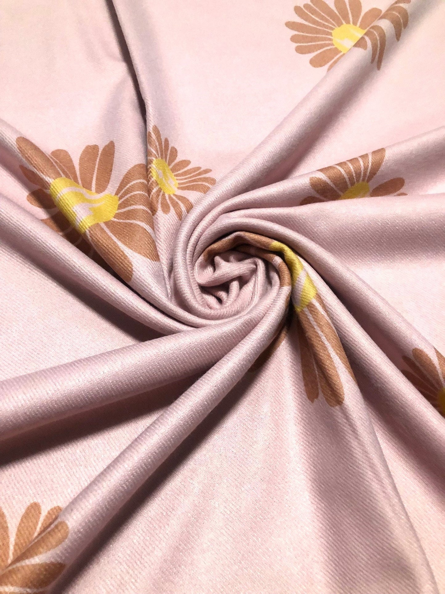 Pink Flowers Cashmere Scarf Gifts For Christmas