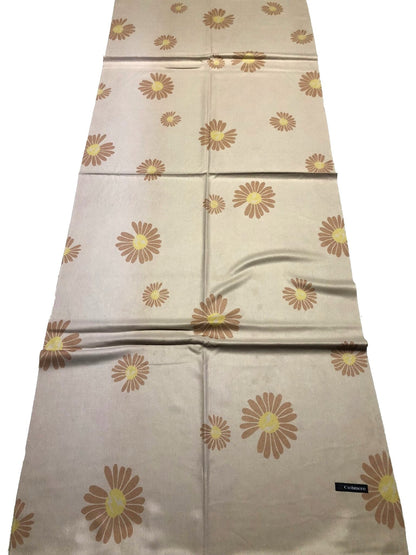 Sand Flowers Cashmere Scarf Gifts For Floral