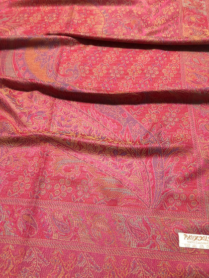 Red Pink Orange Pashmina Hot Scarf Wrap