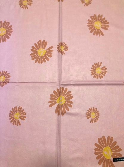 Pink Flowers Cashmere Scarf Gifts For Christmas