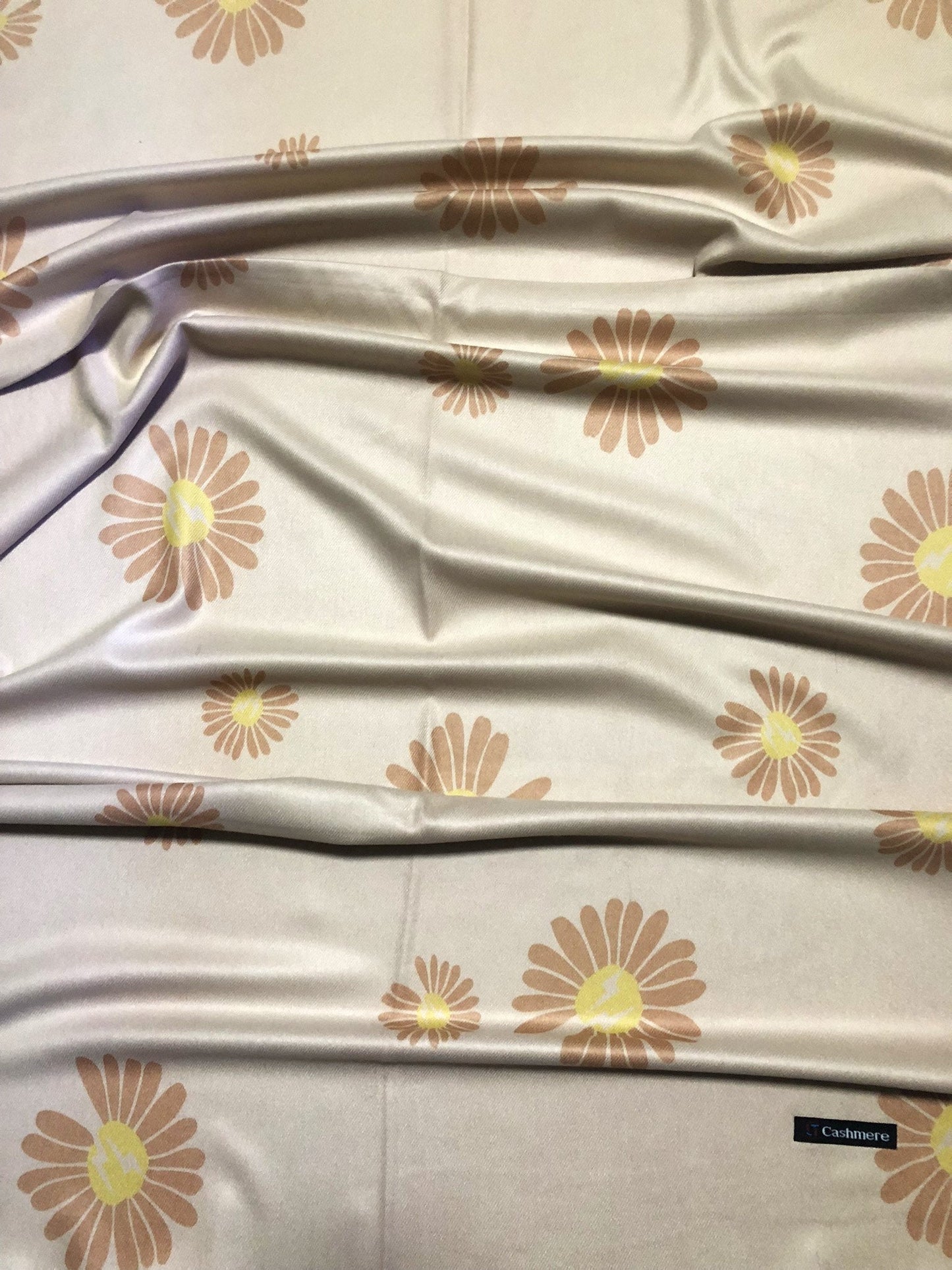 Sand Flowers Cashmere Scarf Gifts For Floral