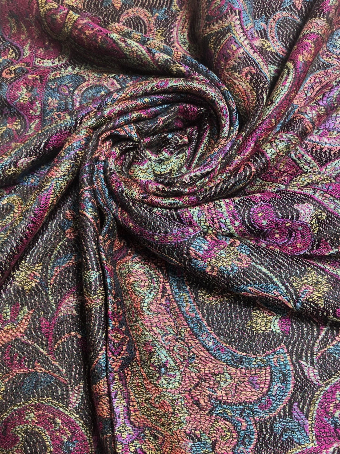 Pashmina Scarf Flower Shawls Head Wraps Light