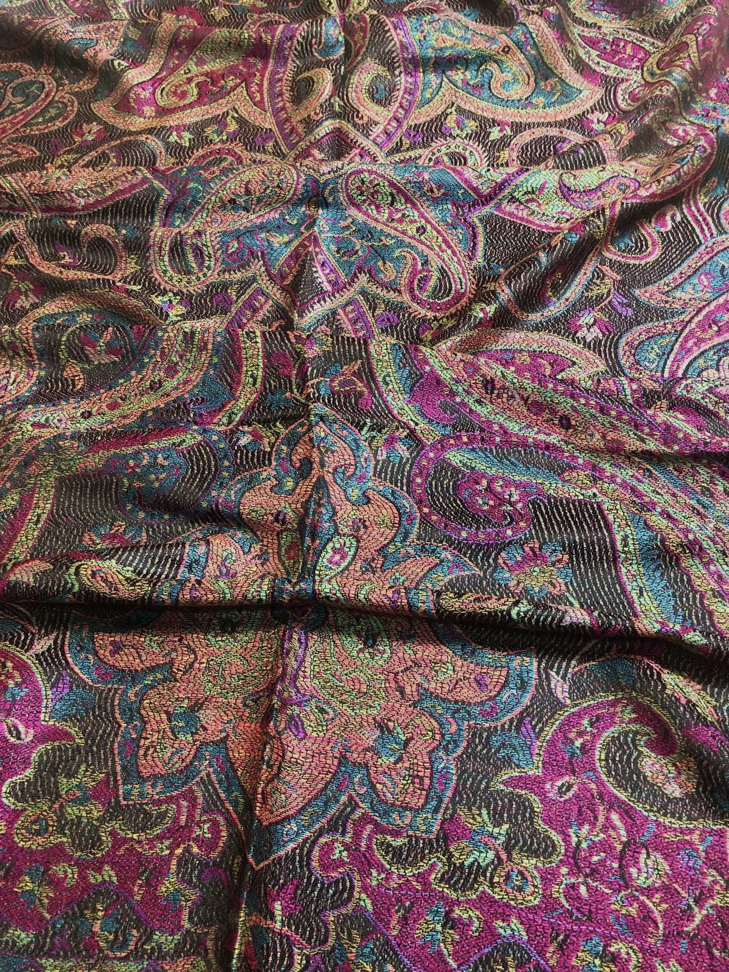 Pashmina Scarf Flower Shawls Head Wraps Light