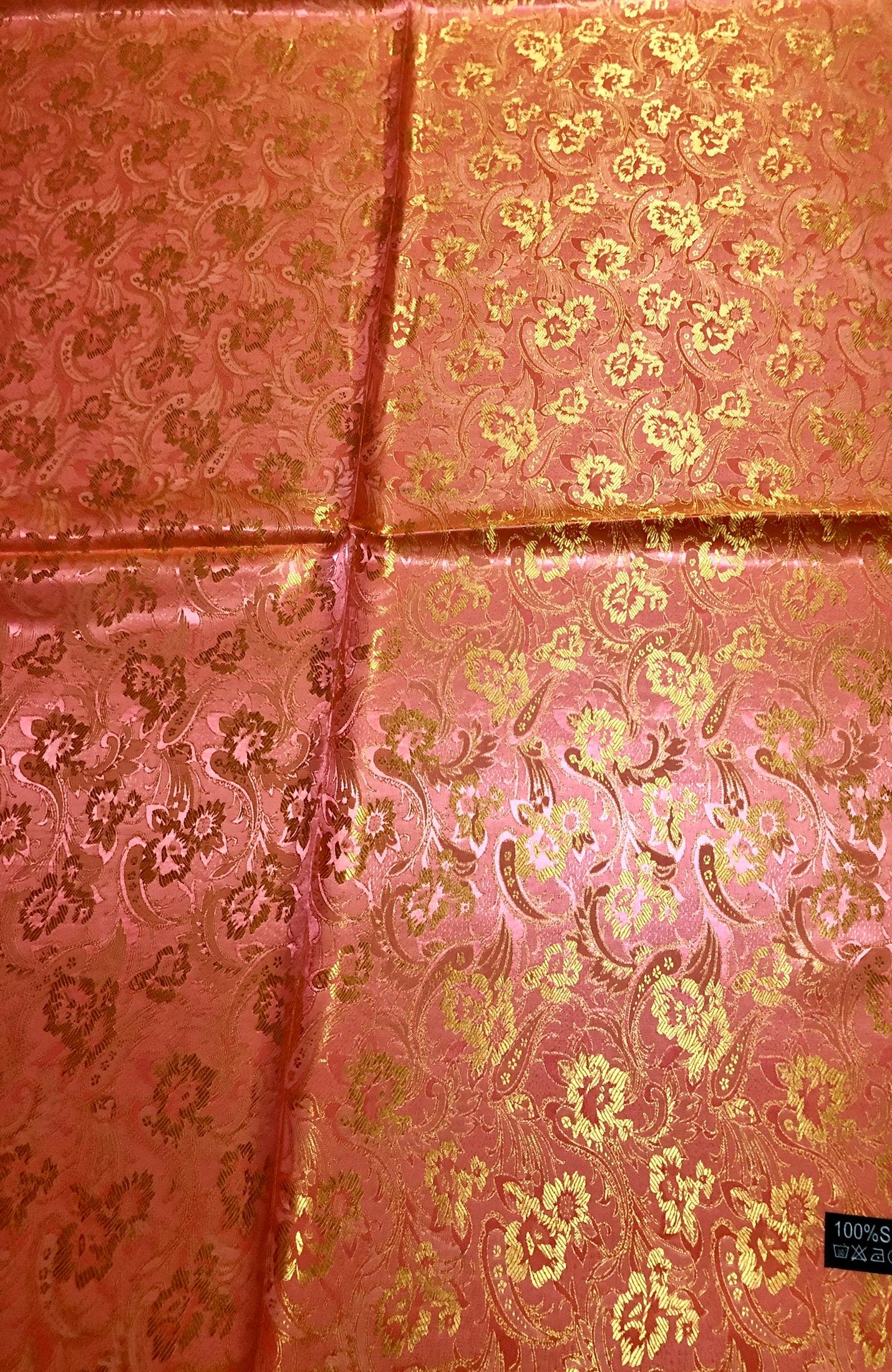 Orange Flower Silk Scarf For Her Flowers