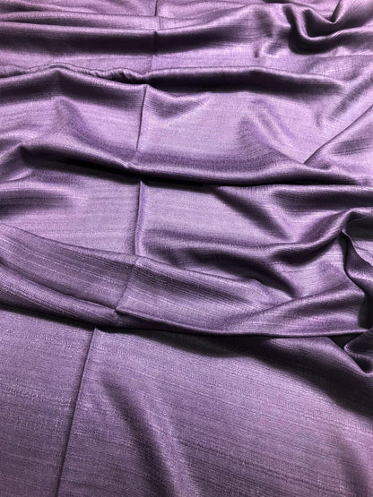 Purple Raw Thai Silk Scarf: Foulard