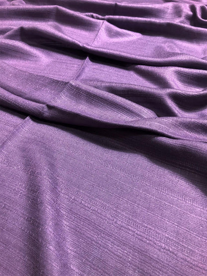 Purple Raw Thai Silk Scarf: Foulard