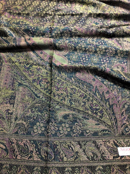 Natural Green Pashmina Scarf & Wrap Ladies