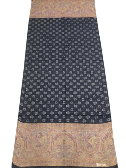 Dark Reversible Pashmina Scarf Christmas Wedding Stole