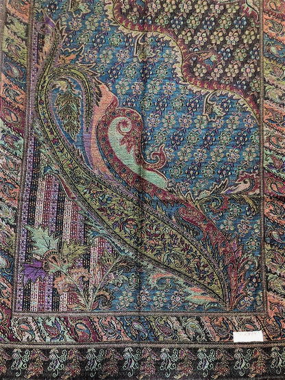 Natural Pashmina Scarf Ethnic Paisley Flowers Gifts