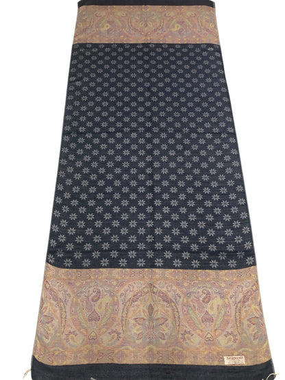 Dark Reversible Pashmina Scarf Christmas Wedding Stole