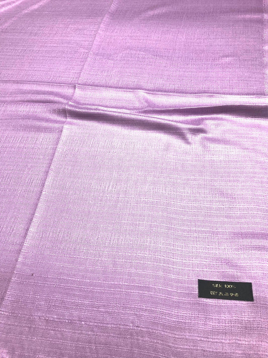 Lavender Raw Thai Silk Scarf For Her handmade shawl