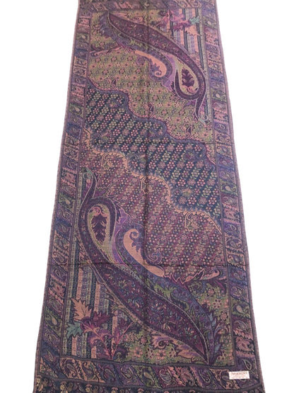 Colorful Pashmina Scarf Ethnic Paisley Flowers Gifts