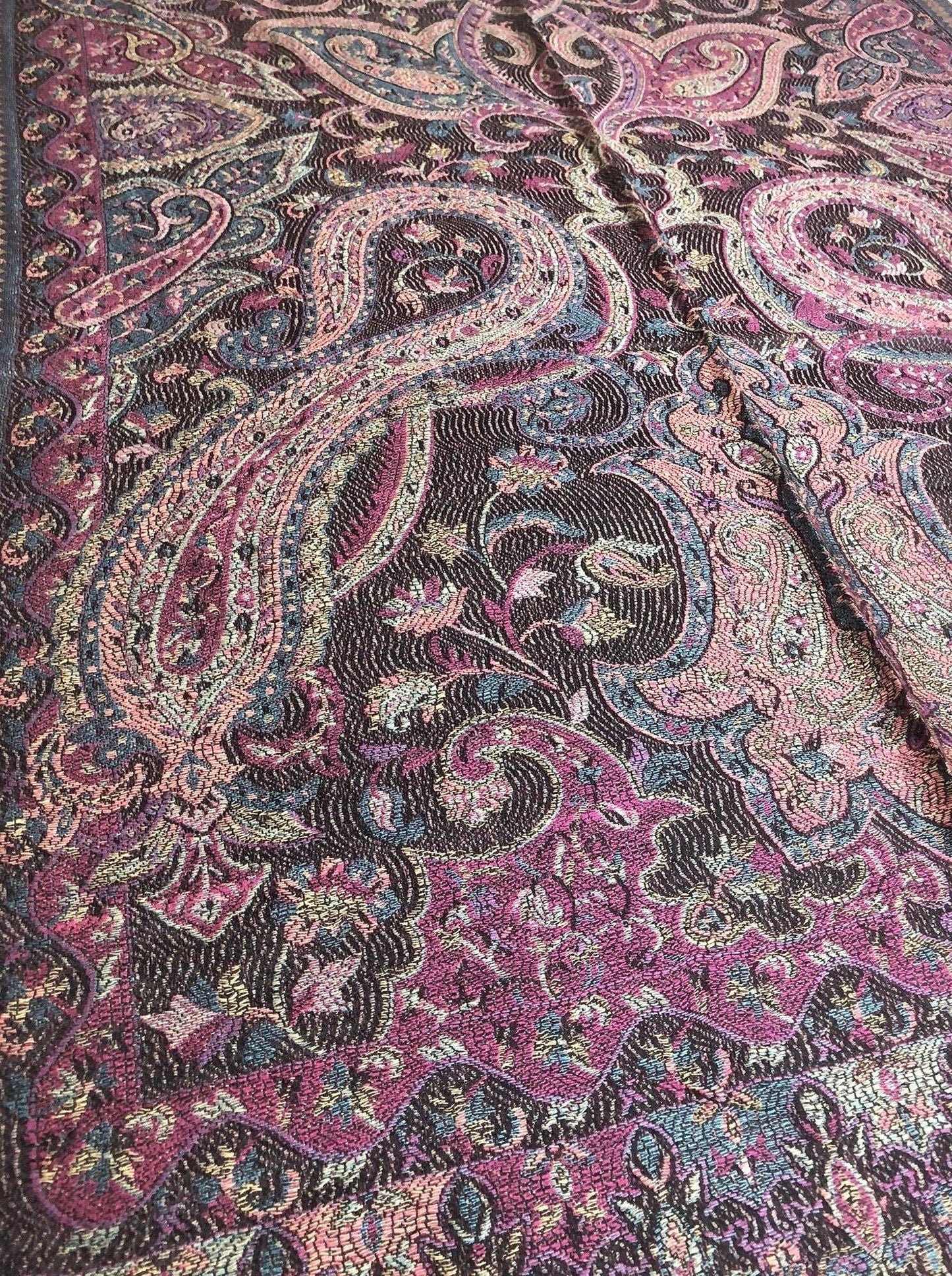 Pashmina Scarf Flower Shawls Head Wraps Light