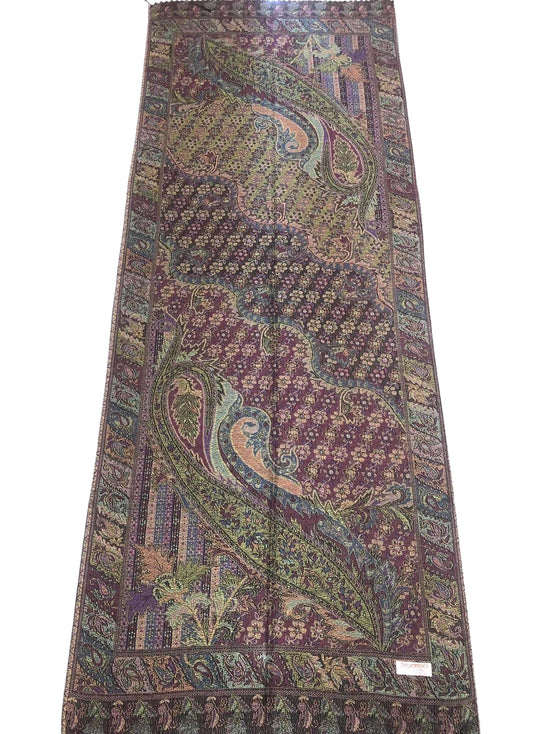 Colorful Pashmina Scarf - Flowers Shawls - Rave scarf
