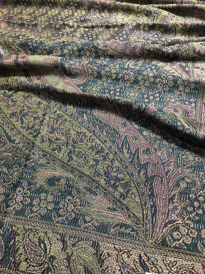Natural Green Pashmina Scarf & Wrap Ladies