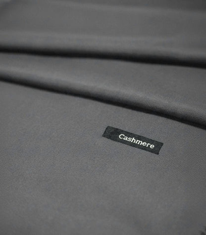 Gray Cashmere Blend Wrap Women’S Scarf Man